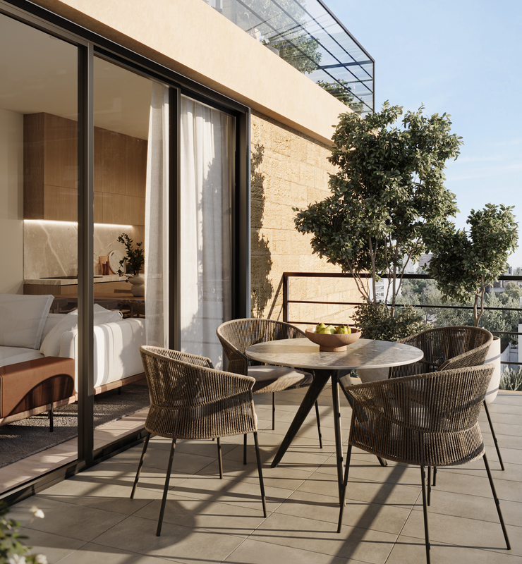 amatzia residence balcony