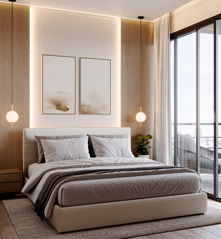 amatzia residence bedroom